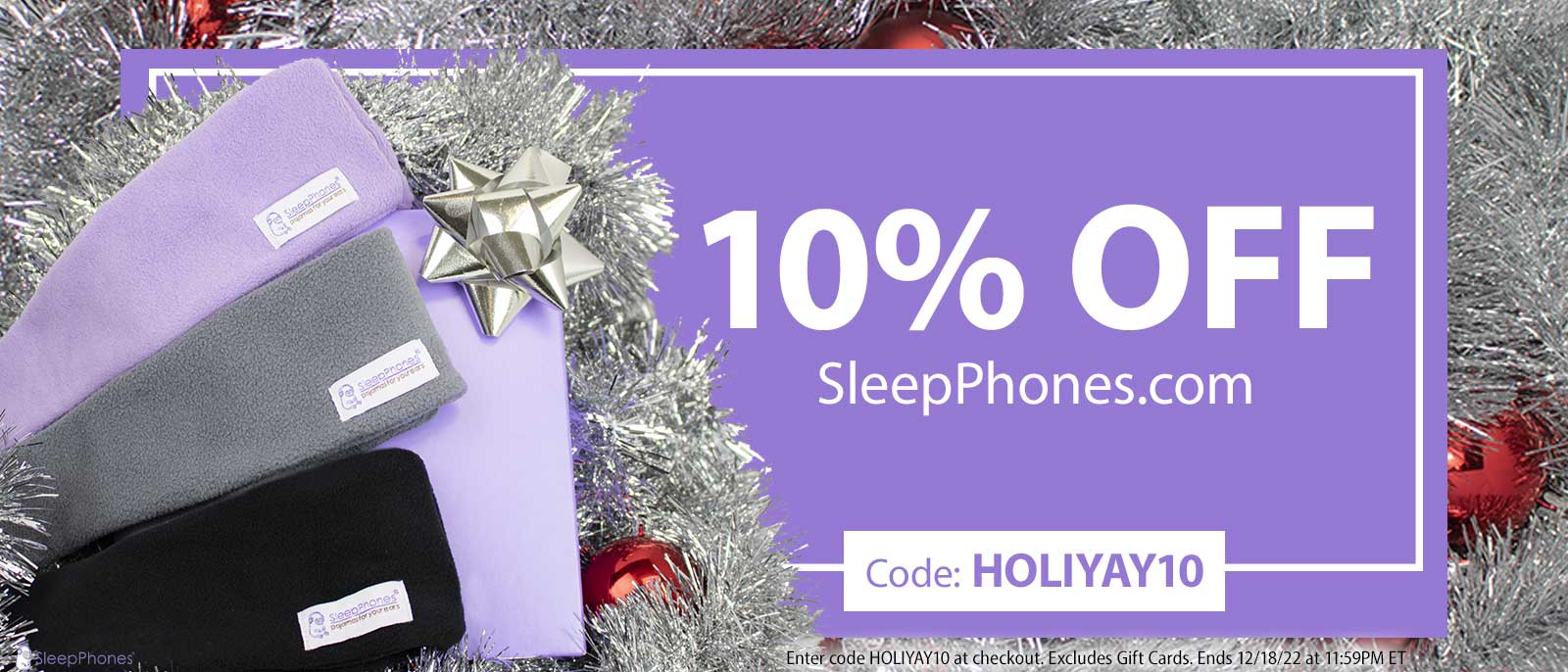 comfortable headband headphones for sleep holiday ten percent off discount