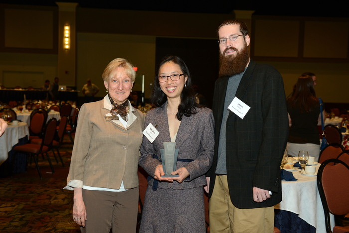 doctor lai with linda feltman from the penn state small business development center